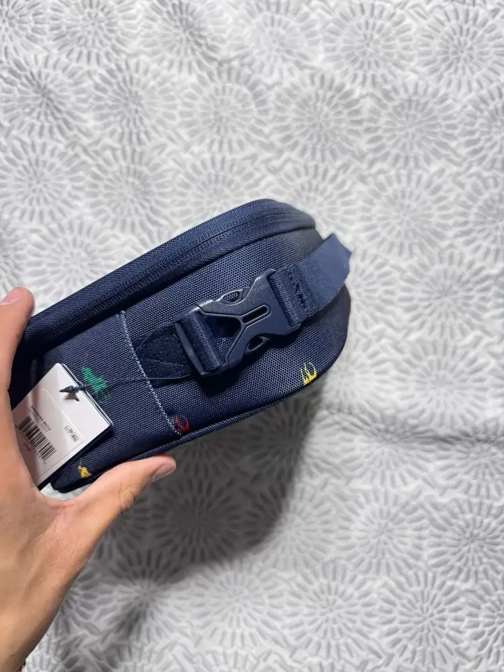 Polo Ralph Lauren All-Over Pony Insulated Lunch Tote Navy